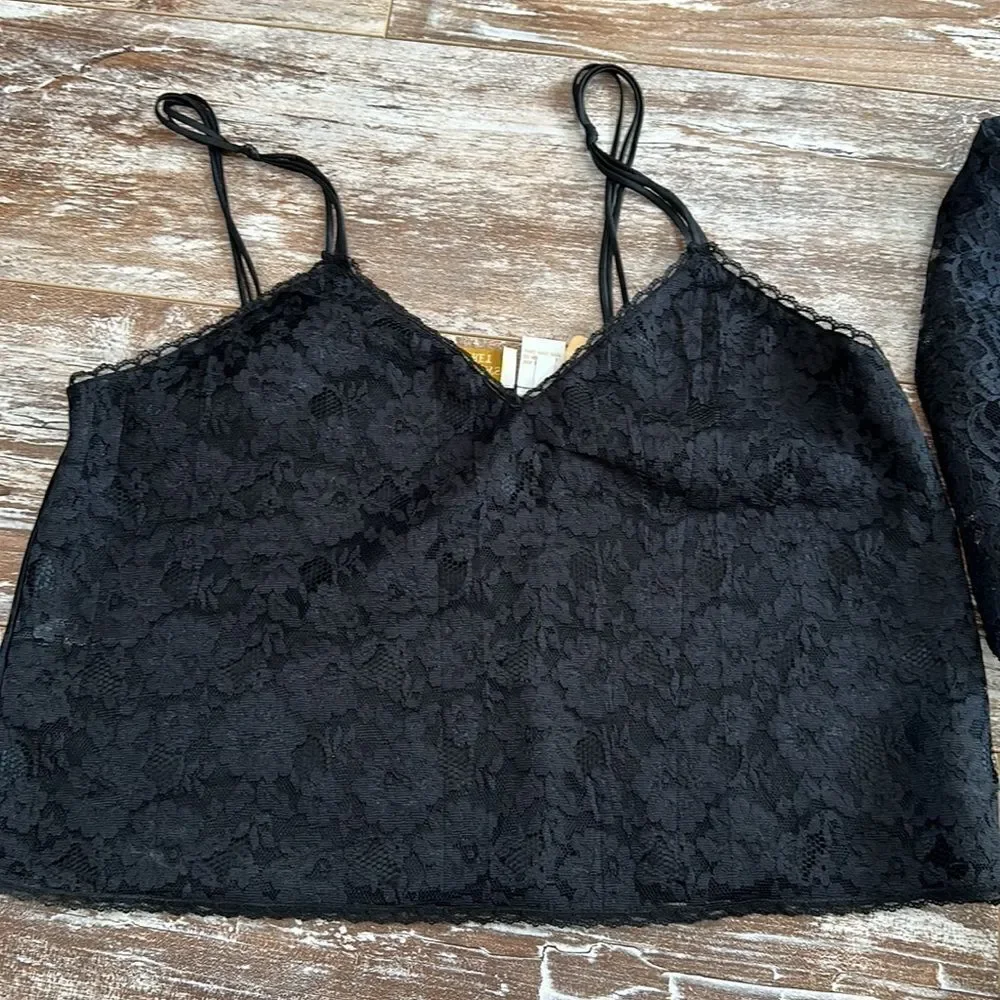 New Vintage Label Victorias Secret 3 Pc. Lingerie Set